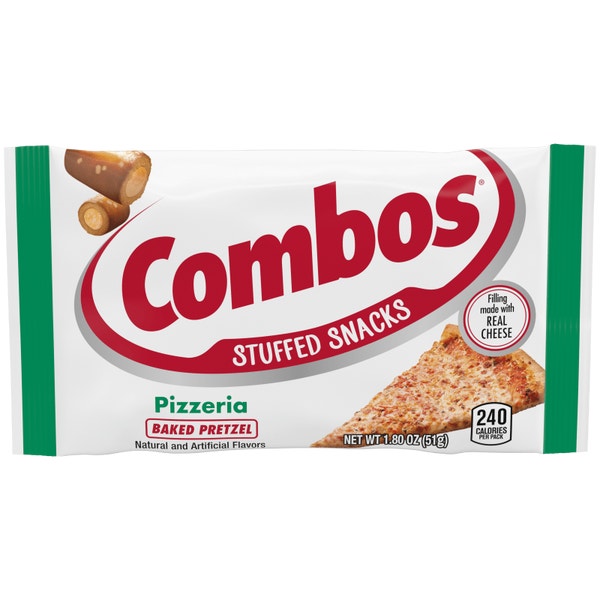 COMBOS Pizzeria Pretzel Baked Snacks, 1.8 oz Bag